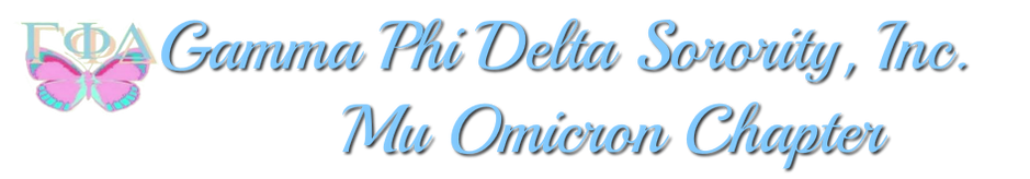 Gamma Phi Delta Sorority, Inc. Mu Omicron Chapter
